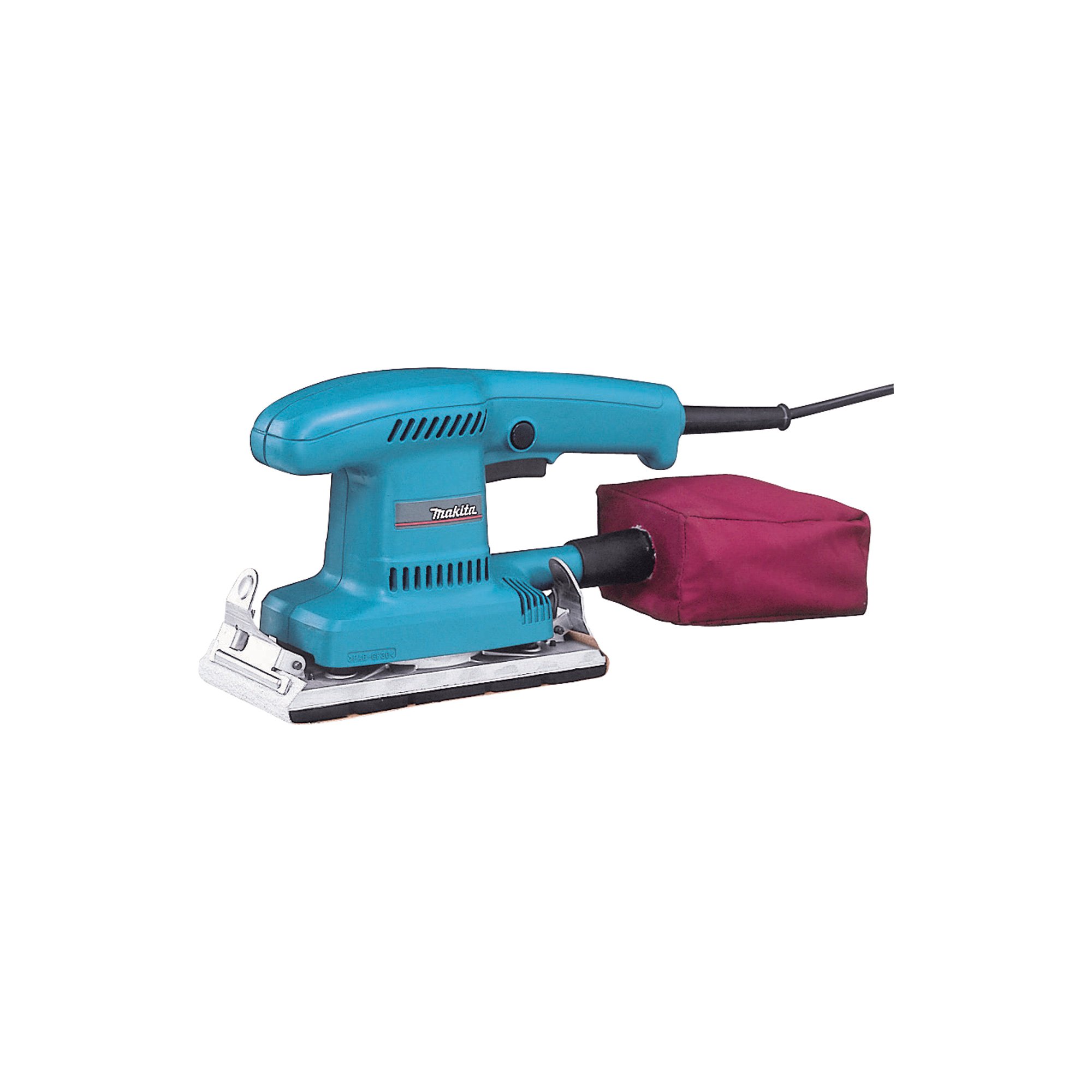 Makita Finishing Sander — 1.6 Amp, 10,000 RPM, 3 5/8in. x 7 1/4in. Pad Size, Model# BO3700